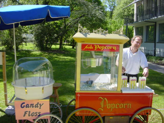 Popcorn- & Zuckerwatte Wagen