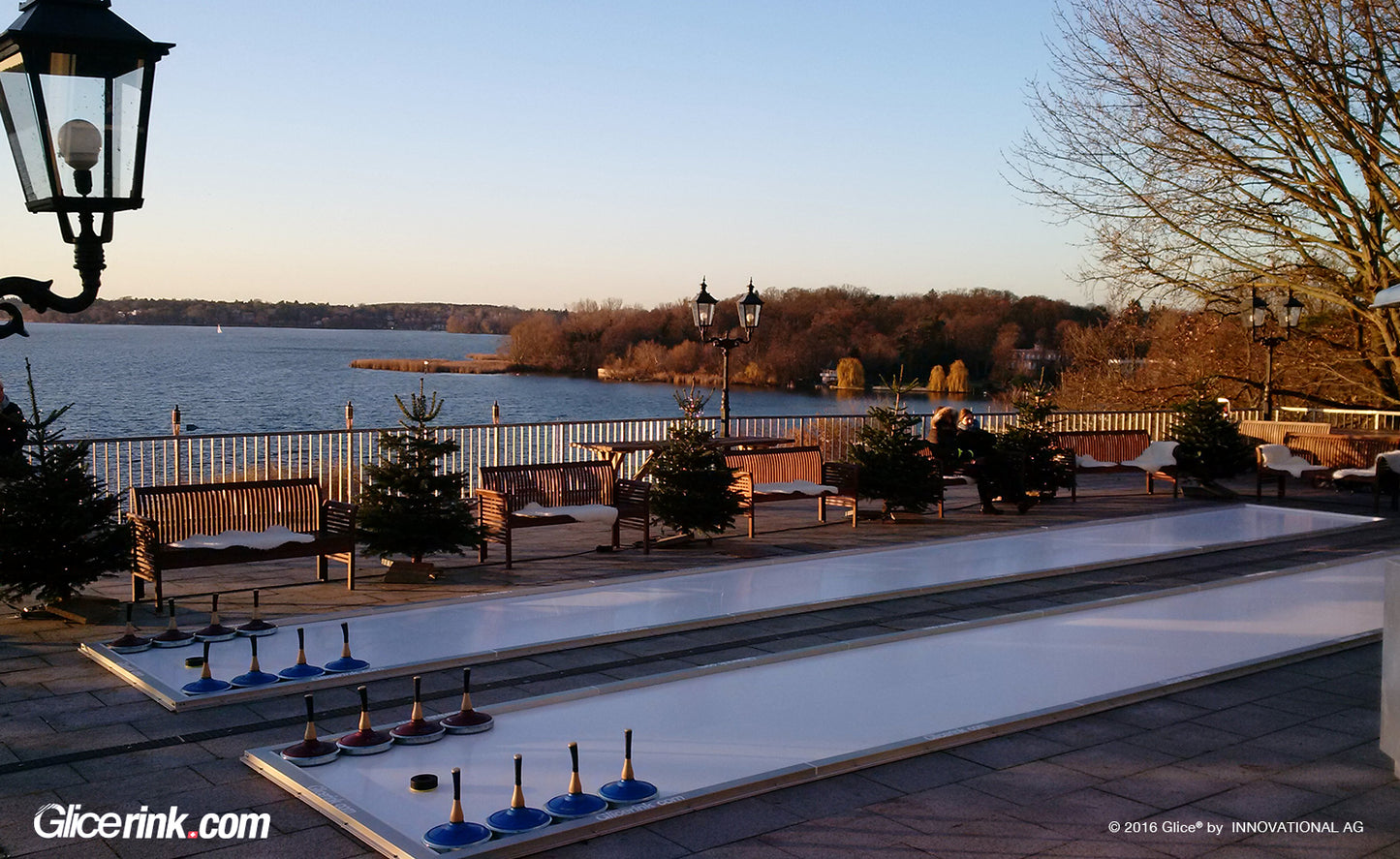 Eisstockschiessen 1.5m Glice 8 -10m